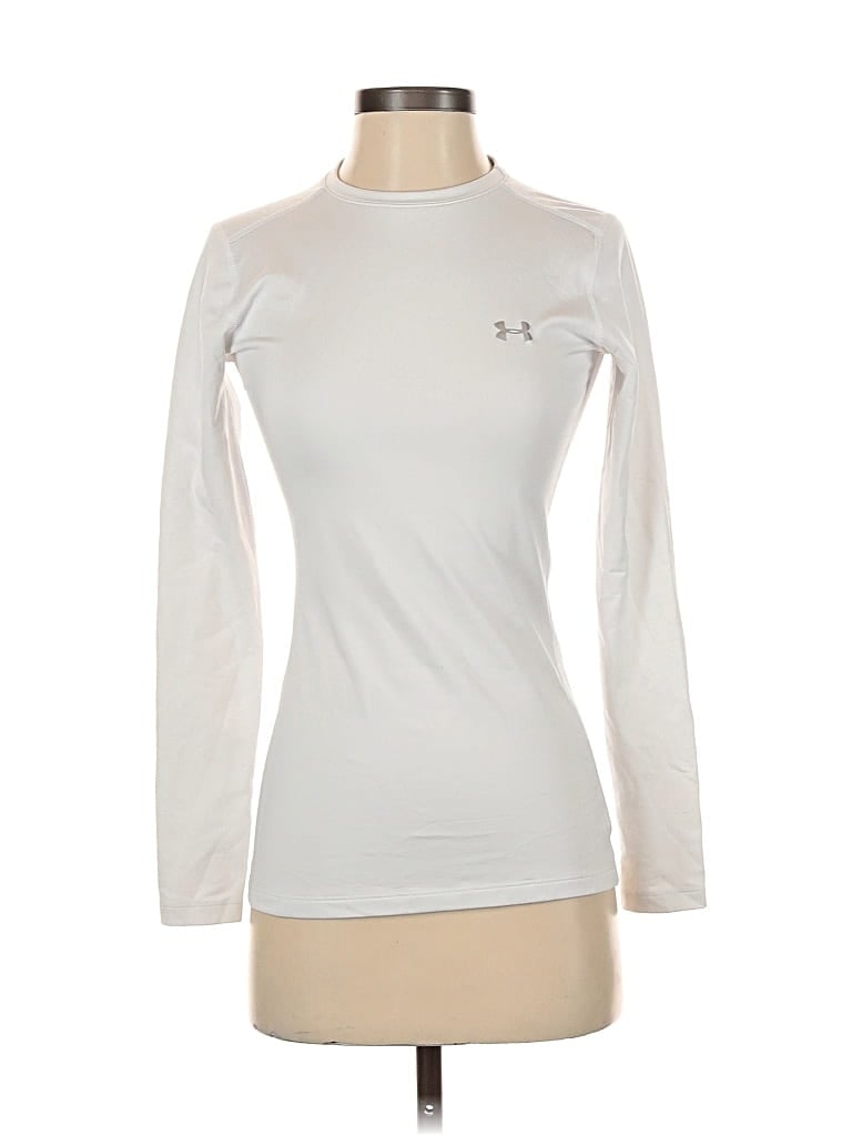 Pre-owned Under Armour Long Sleeve T-shirt In White