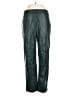 Ann Taylor 100% Polyester Solid Green Faux Leather Pants Size M - photo 1