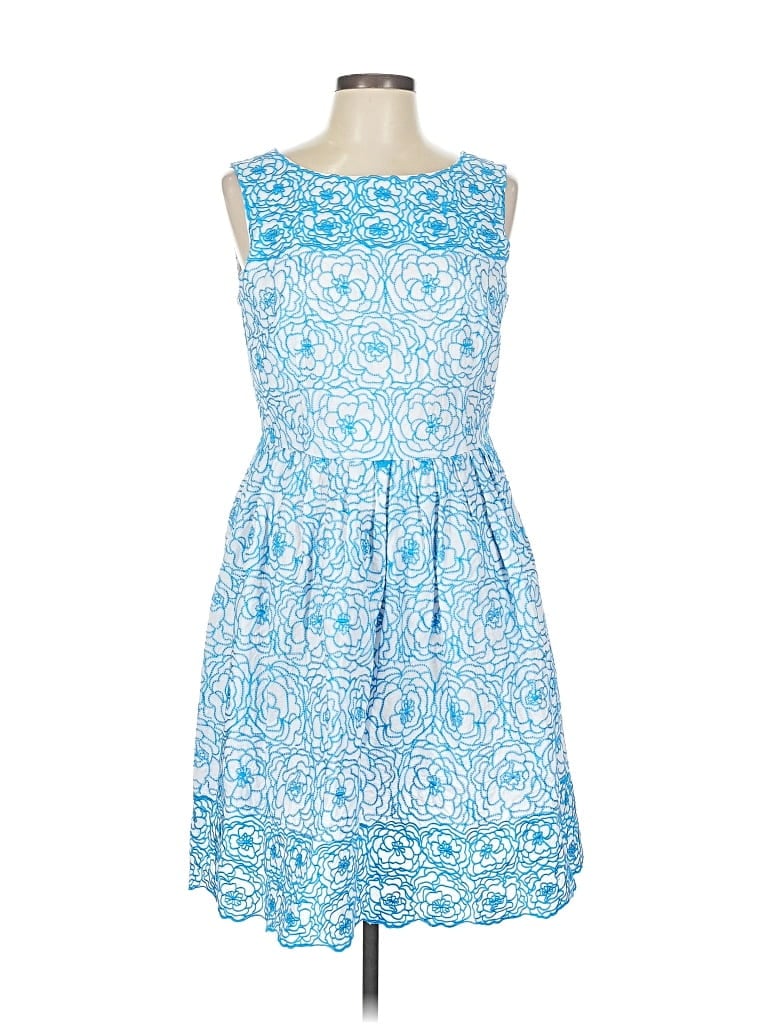 Pre-owned Antonio Melani Casual Dress In Blue