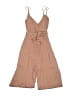Lulus 100% Polyester Solid Tan Jumpsuit Size XS - photo 2
