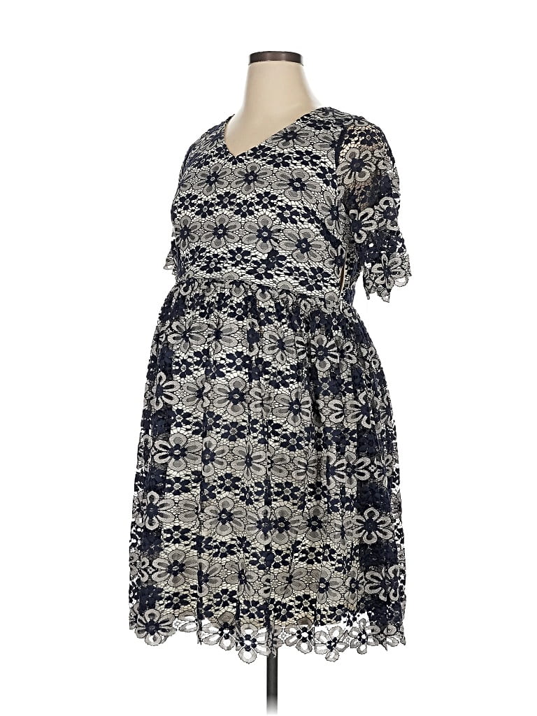 Pre-owned Motherhood Casual Dress In Gray