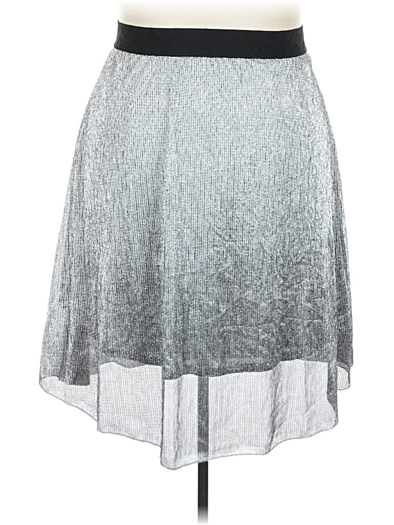 Pre-owned Lularoe Casual Skirt In Silver