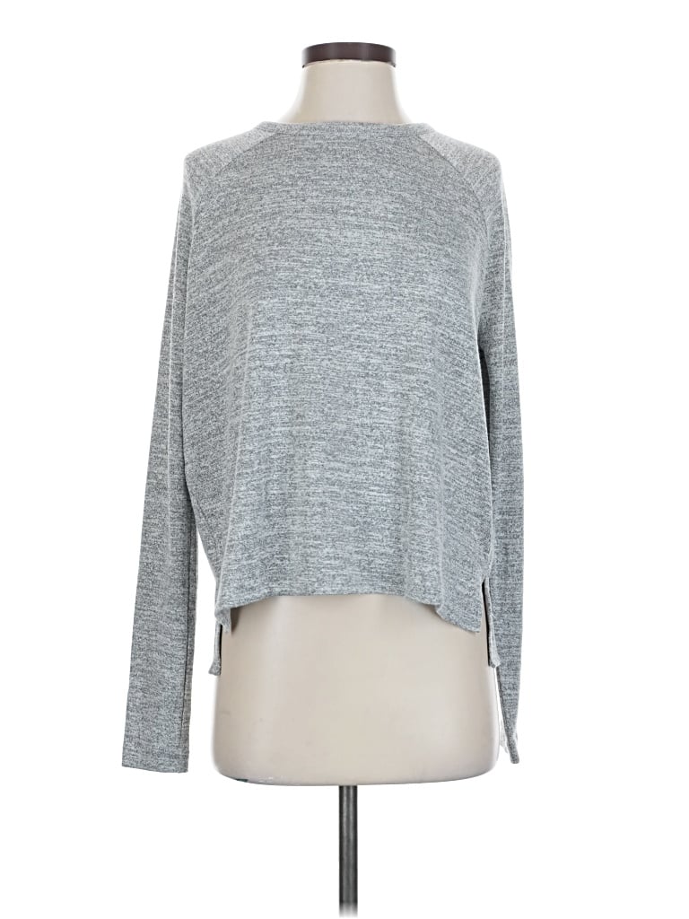 Pre-owned Rag & Bone Long Sleeve T-shirt In Gray