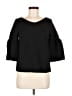Ann Taylor Black 3/4 Sleeve Top Size M - photo 1