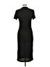 PrettyLittleThing Solid Black Casual Dress Size 10 - photo 2