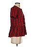 Madewell 100% Viscose Red Short Sleeve Blouse Size XS - photo 4