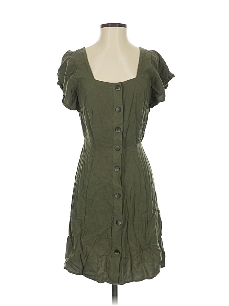 Pre-owned Universal Thread Casual Dress In Green