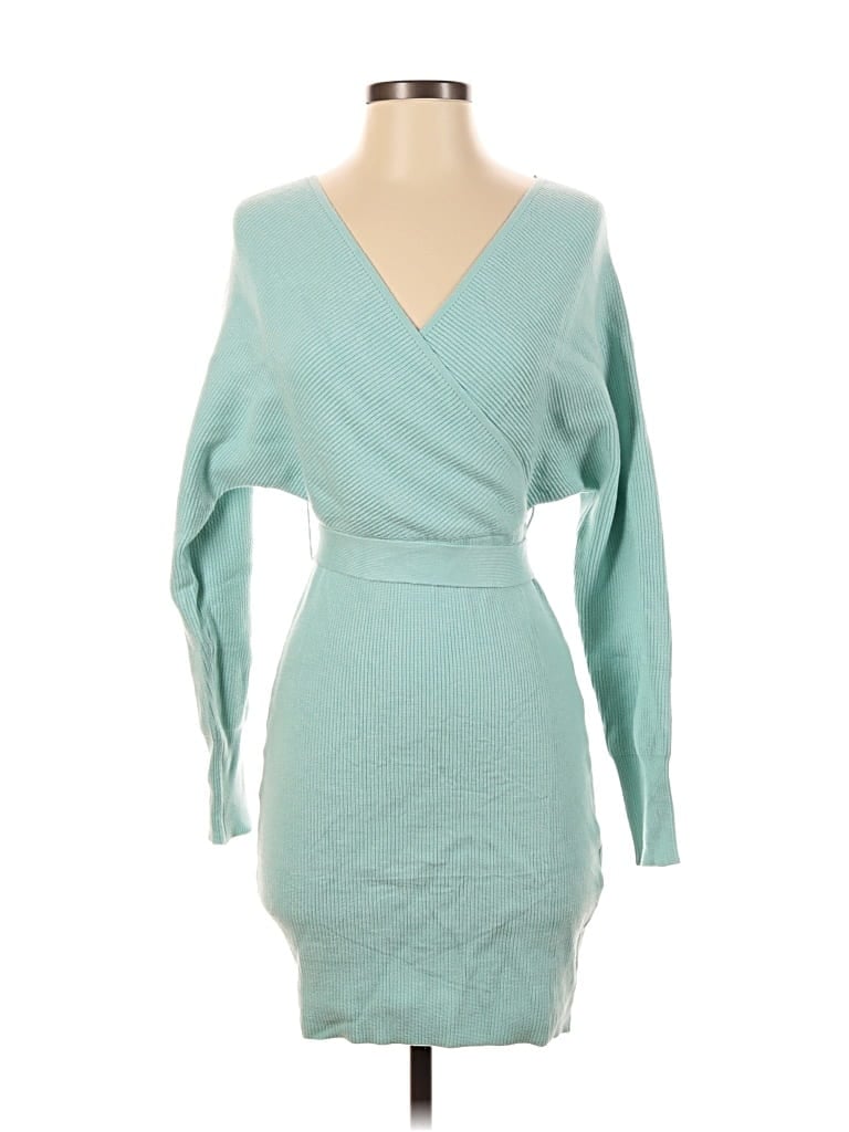 Pre-owned Zesica Cocktail Dress In Blue