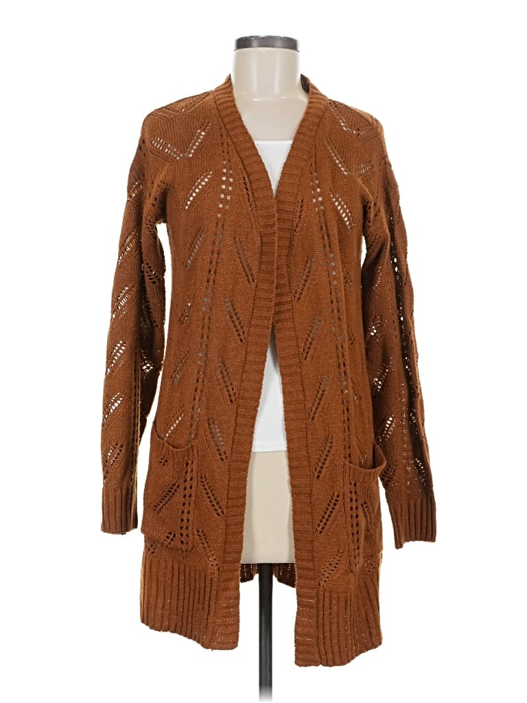 Pre-owned Hippie Rose Cardigan Sweater In Brown