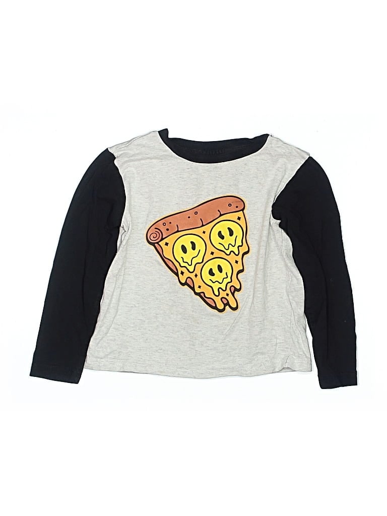 ASSORTED BRANDS Pre-owned Kids' Long Sleeve T-shirt In Gray