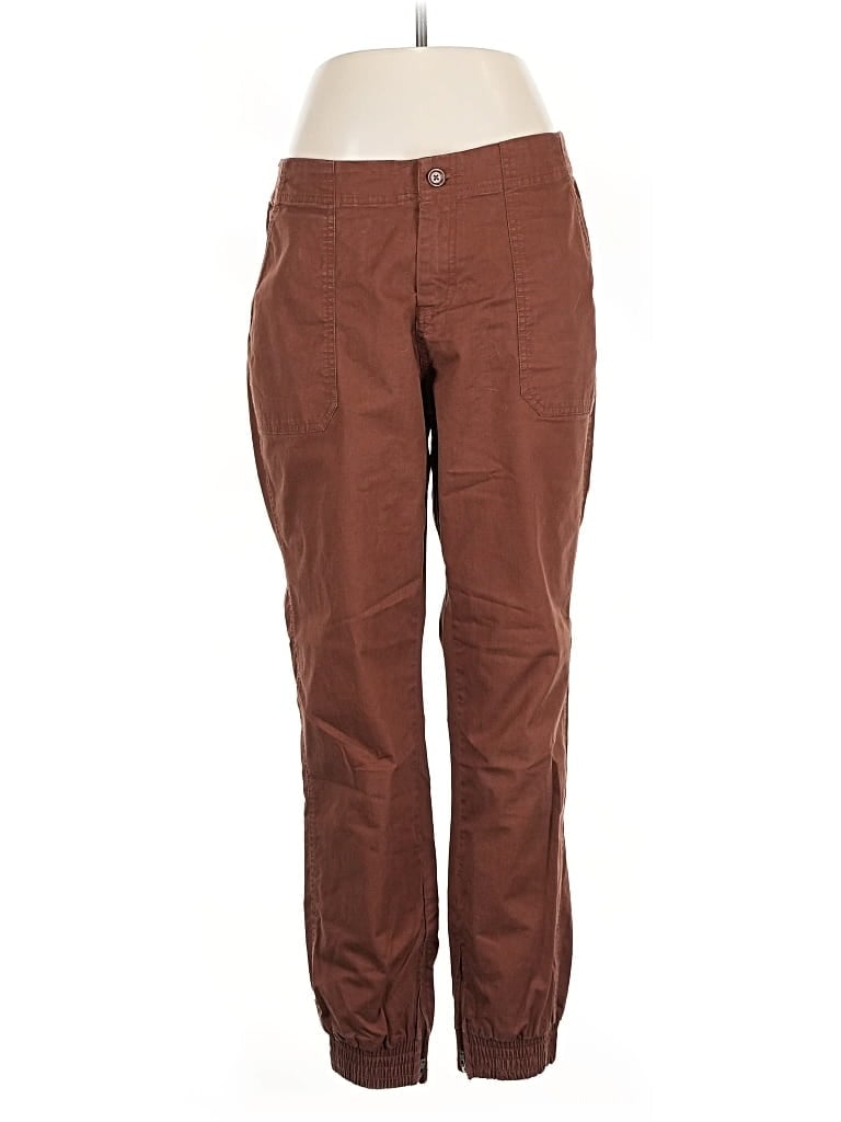 Pre-owned Pact Casual Pants In Brown