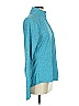 Asceno Teal Long Sleeve Turtleneck Size S - photo 4
