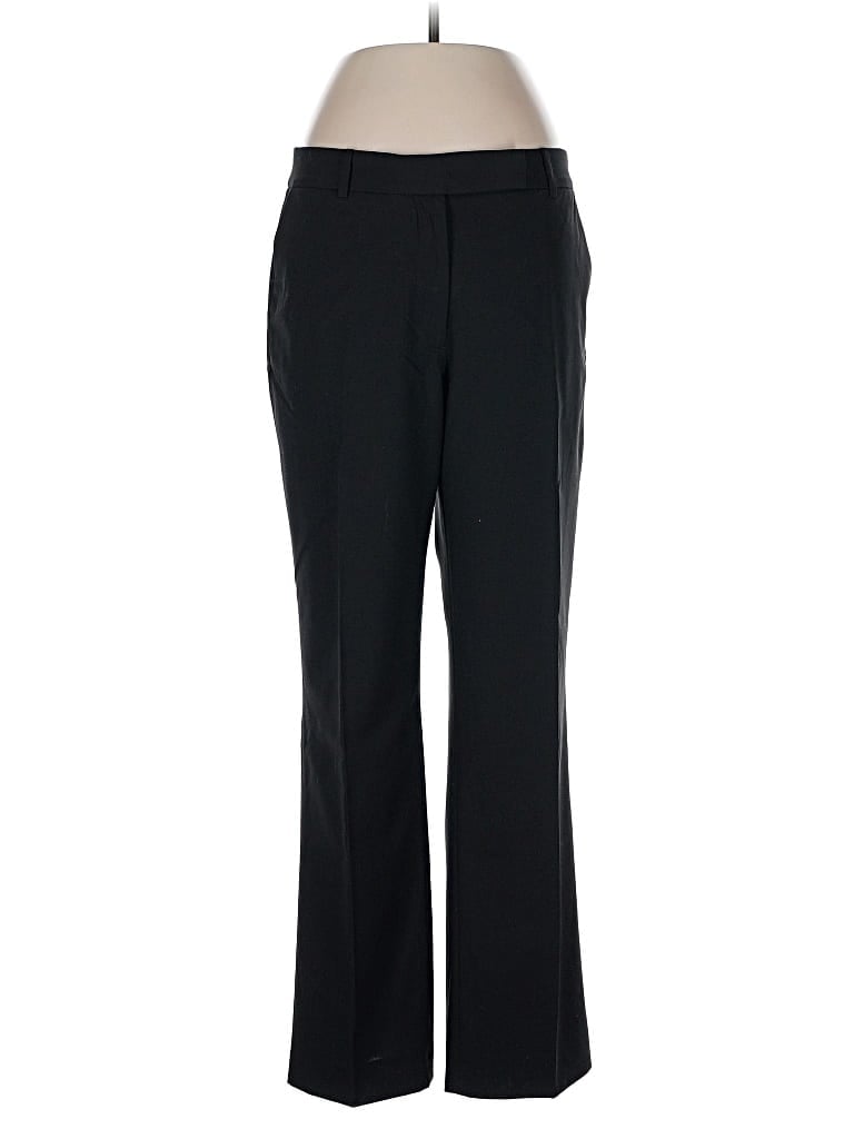 Pre-owned Lands' End Dress Pants In Black