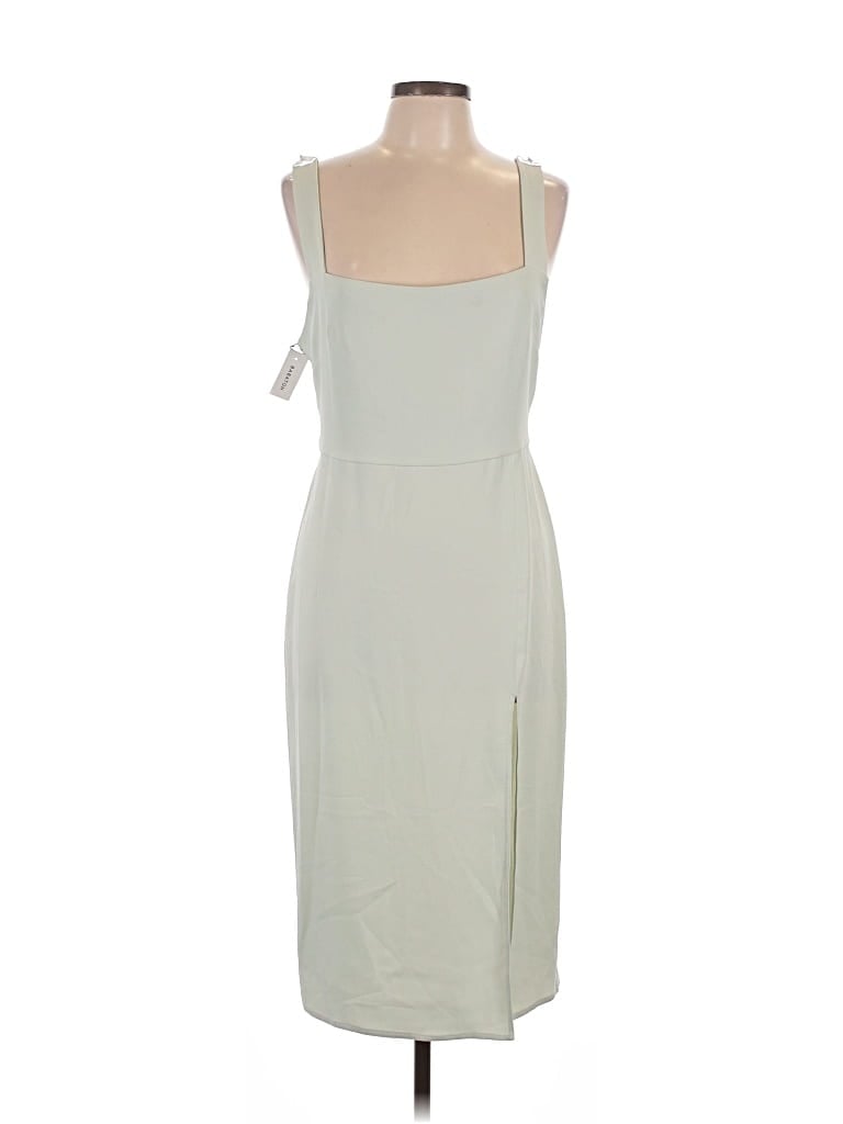 Pre-owned Babaton Casual Dress In Green