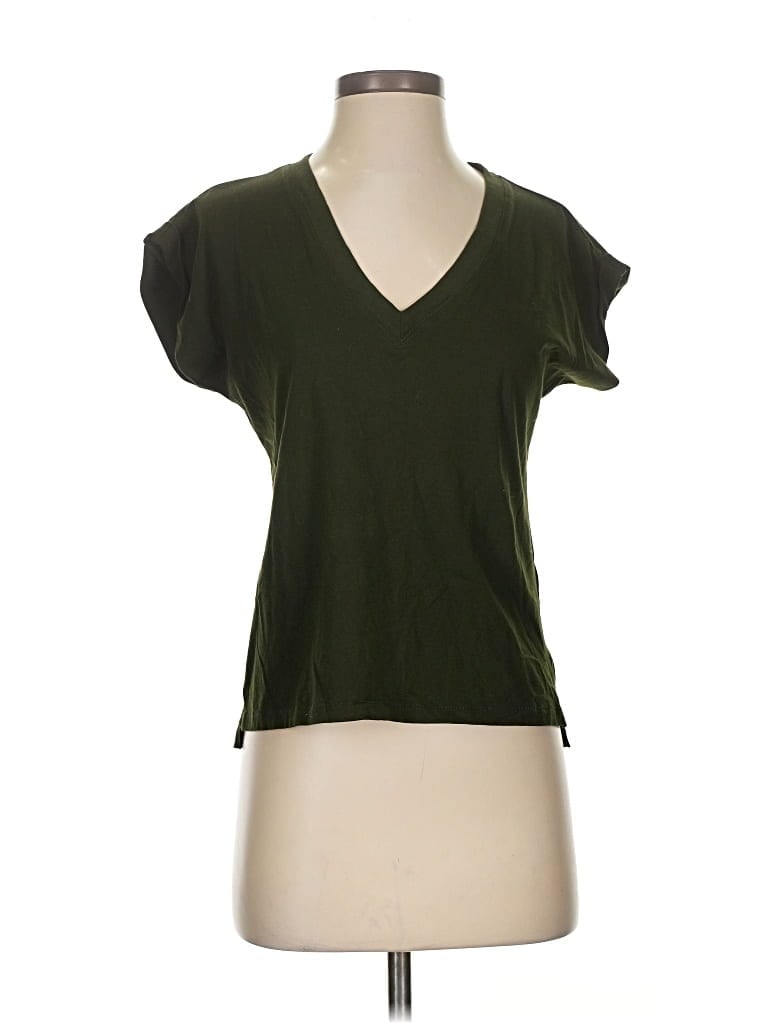 Pre-owned Frame Short Sleeve T-shirt In Green