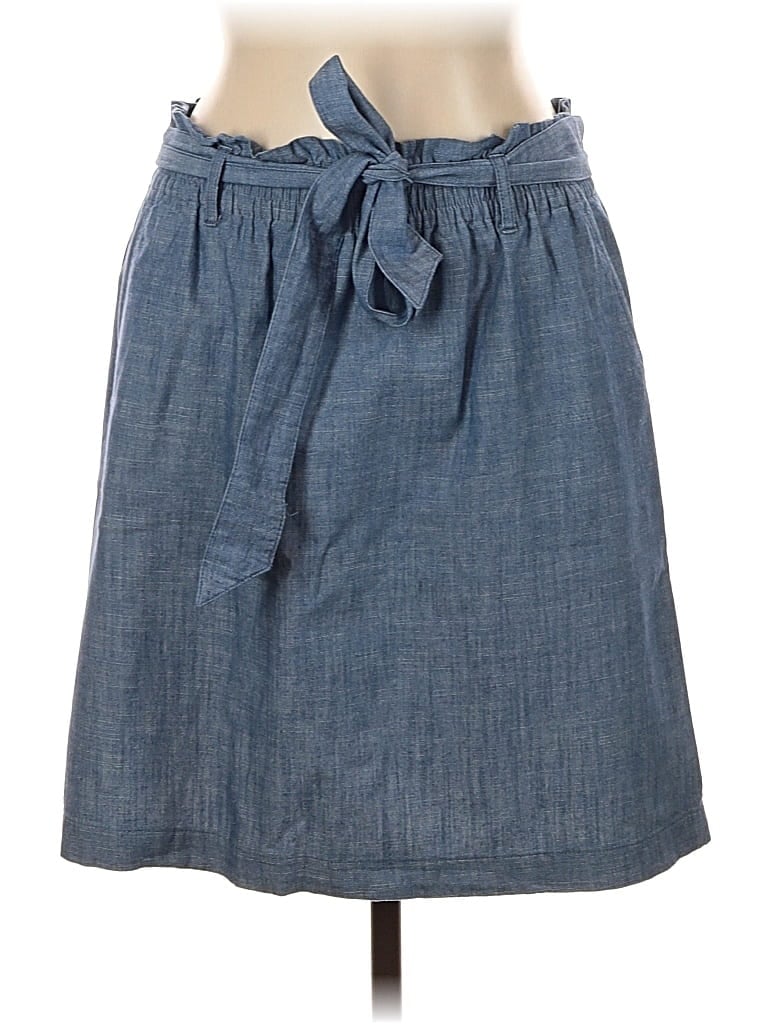 Pre-owned J.crew Factory Store Casual Skirt In Blue