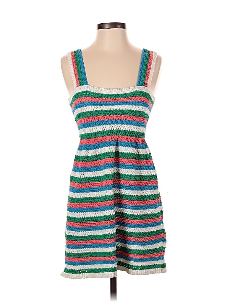 Zara Casual Dress In Green