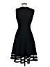 Calvin Klein Solid Black Cocktail Dress Size 2 - photo 2