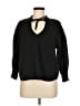 Evereve 100% Cotton Black Long Sleeve Blouse Size M - photo 1
