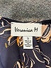 Veronica M. Print Blue Casual Dress Size S - photo 6