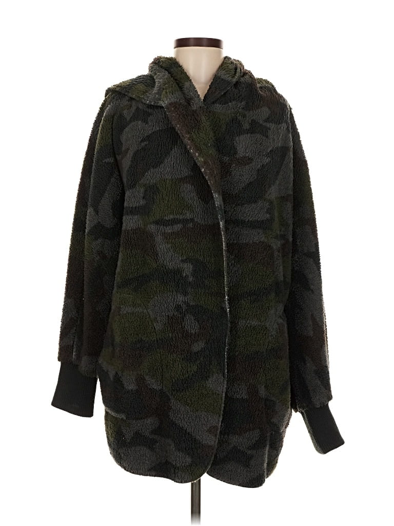 Pre-owned Hem & Thread Cardigan Sweater In Black