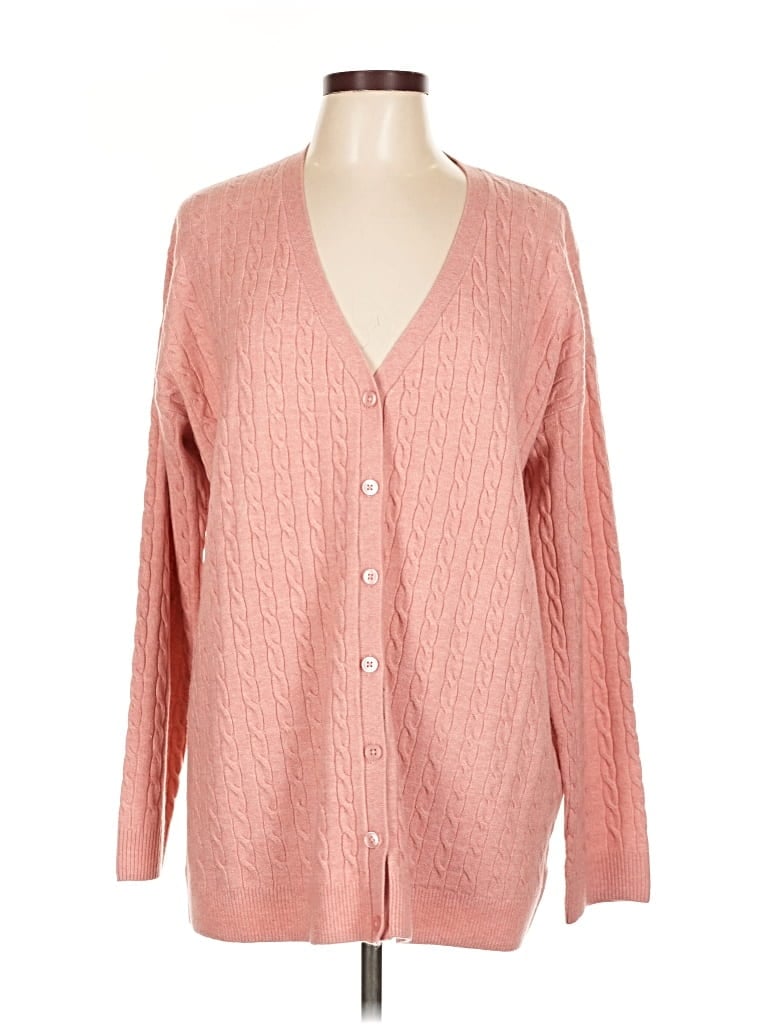 Pre-owned A New Day Cardigan Sweater In Pink