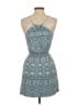 BB Dakota 100% Polyester Paisley Blue Cocktail Dress Size XS - photo 2