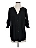BCBGMAXAZRIA 100% Polyester Black 3/4 Sleeve Blouse Size XS - photo 1