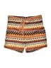 Shein 100% Polyester Print Orange Board Shorts Size 2 - photo 1