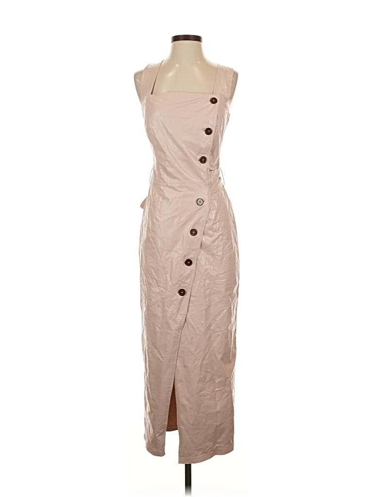Pre-owned Nanushka Casual Dress In Brown