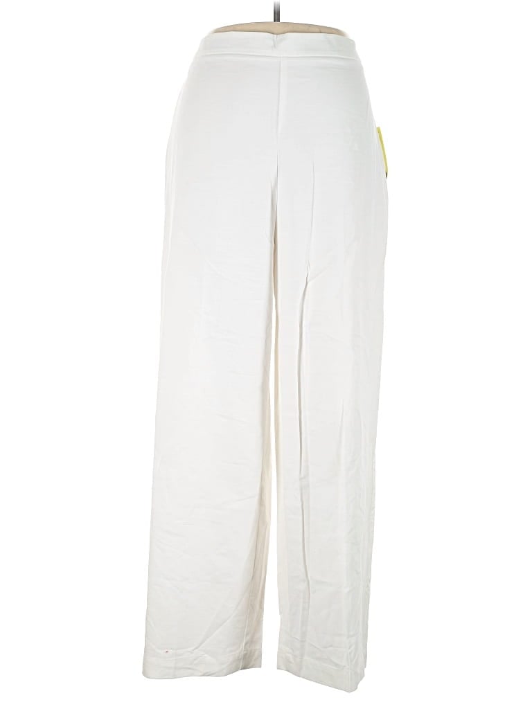 Future Collective Casual Pants In White