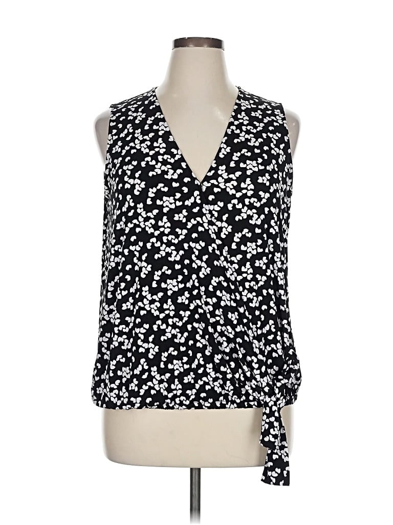 Pre-owned Michael Michael Kors Sleeveless Blouse In Black