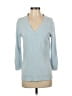 Karen Scott 100% Acrylic Blue Pullover Sweater Size XS - photo 1