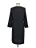 PREMISE 100% Polyester Solid Black Casual Dress Size 10 - photo 2