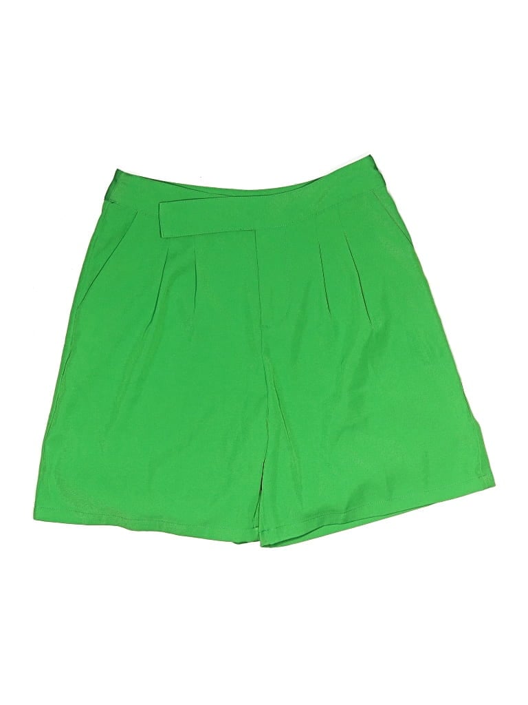 Pre-owned Future Collective Shorts In Green