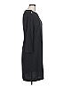 PREMISE 100% Polyester Solid Black Casual Dress Size 10 - photo 4