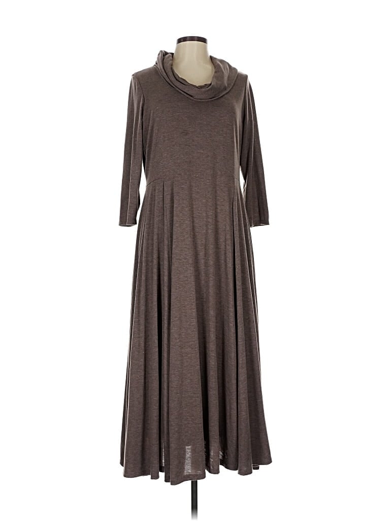 Pre-owned Coldwater Creek Casual Dress In Brown