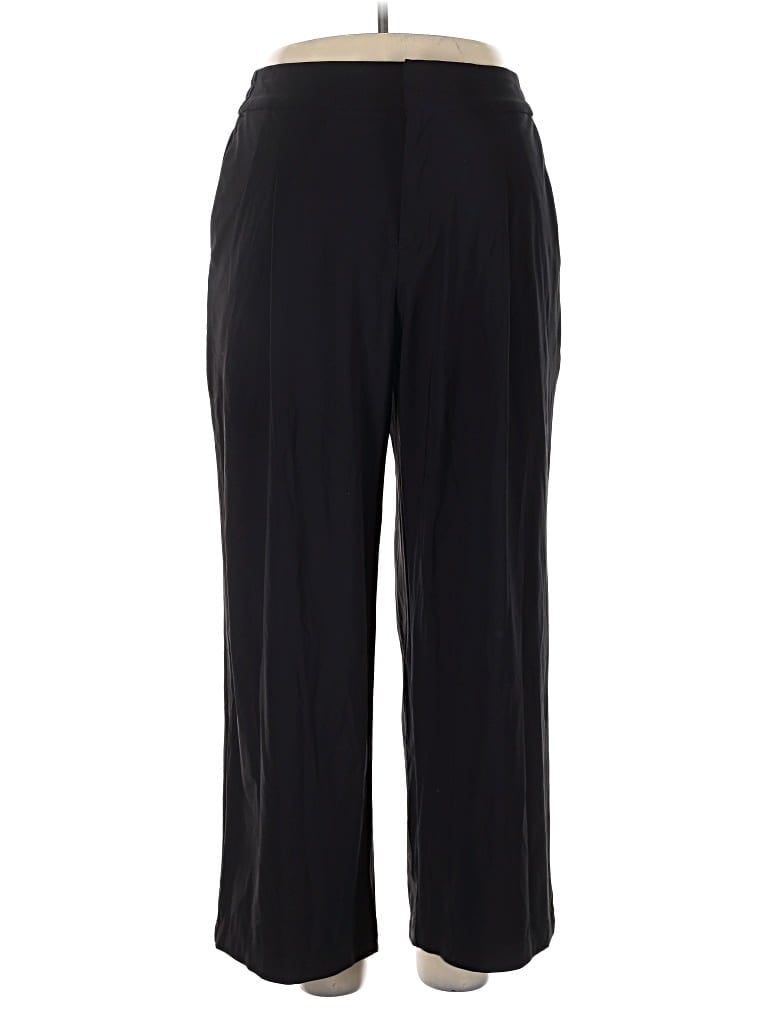 Pre-owned Athleta Dress Pants In Black