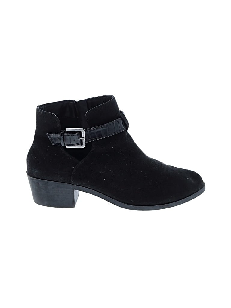 Pre-owned Unbranded Ankle Boots In Black