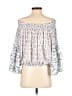 Free People 100% Polyester Ivory 3/4 Sleeve Blouse Size XS - photo 2