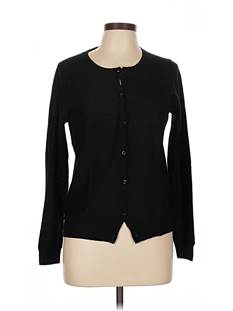 Pre-owned The Limited Outlet Cardigan Sweater In Black