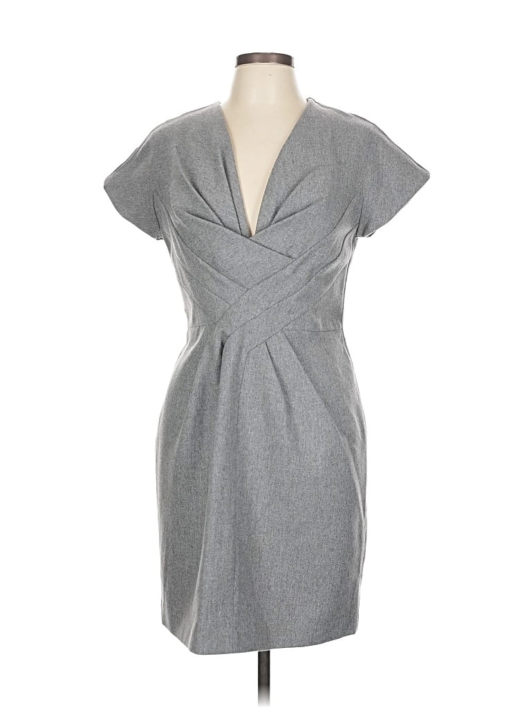 Pre-owned Robert Rodriguez Cocktail Dress In Gray