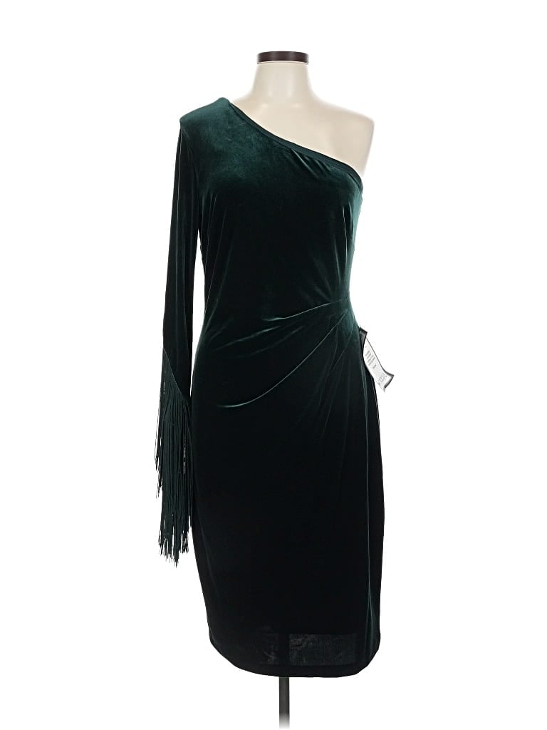 Pre-owned Betsy & Adam Cocktail Dress In Green