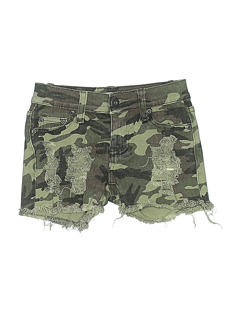 Pre-owned Vintage Havana Kids' Denim Shorts In Green