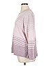 Ella Moss Stripes Pink Pullover Sweater Size XL - photo 5