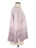 Ella Moss Stripes Pink Pullover Sweater Size XL - photo 4