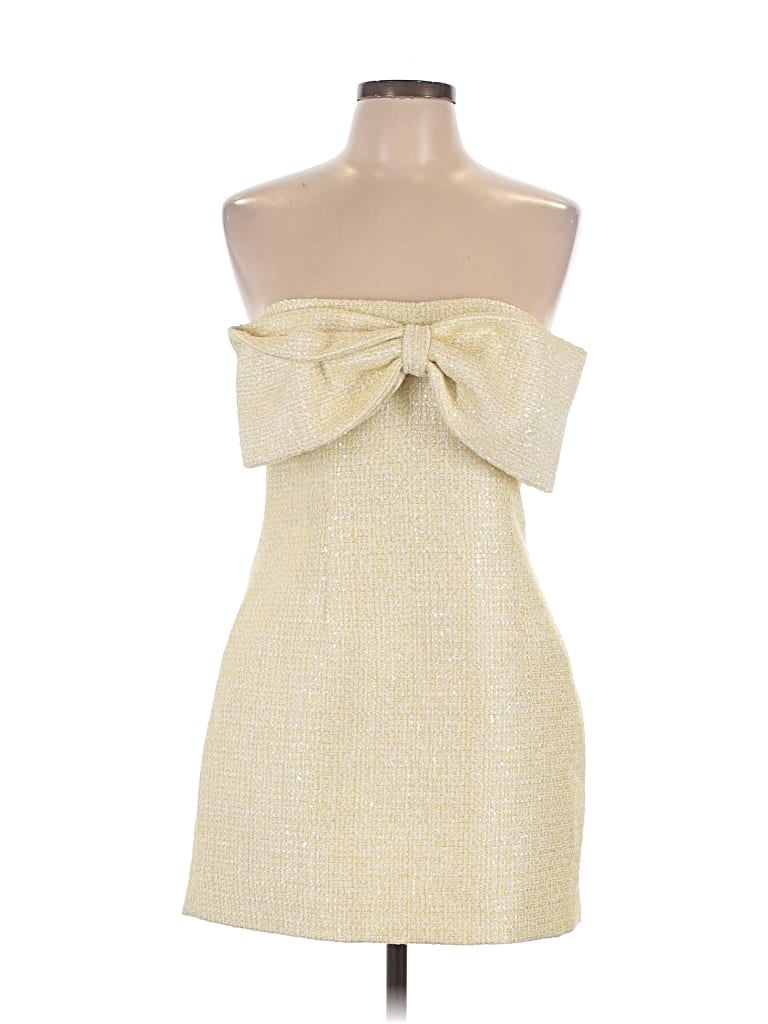 Pre-owned Meshki Cocktail Dress In Yellow