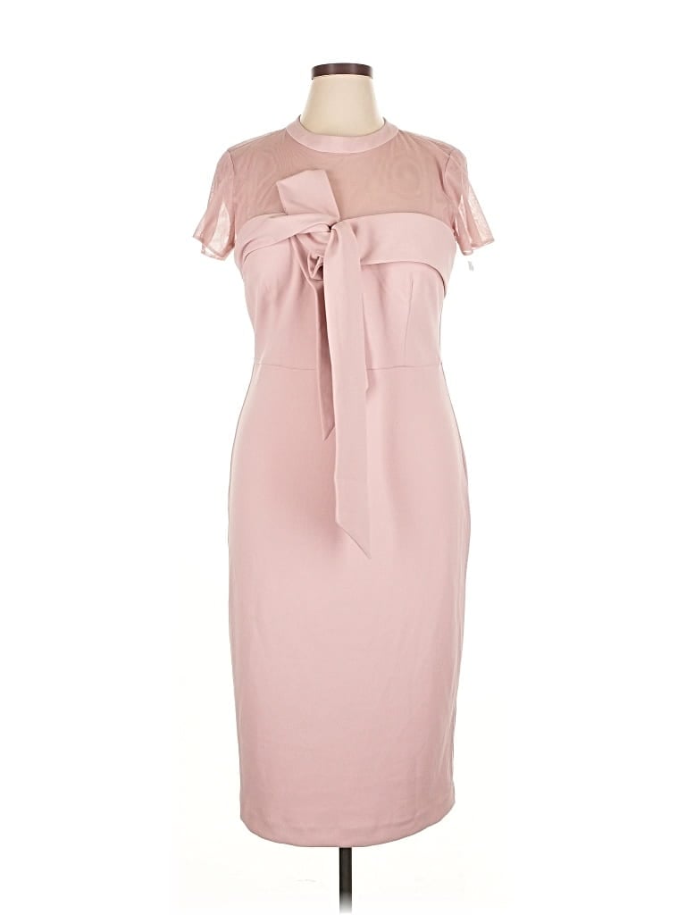Pre-owned Js Collections Cocktail Dress In Pink