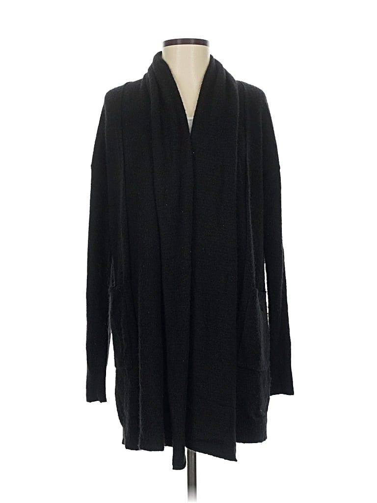 Pre-owned Hinge Cardigan Sweater In Black