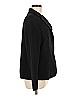 Dialogue Solid Black Blazer Size M - photo 4